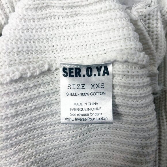 SER.O.YA Devin Oversized Sweater, size XXS - Picture 3 of 8